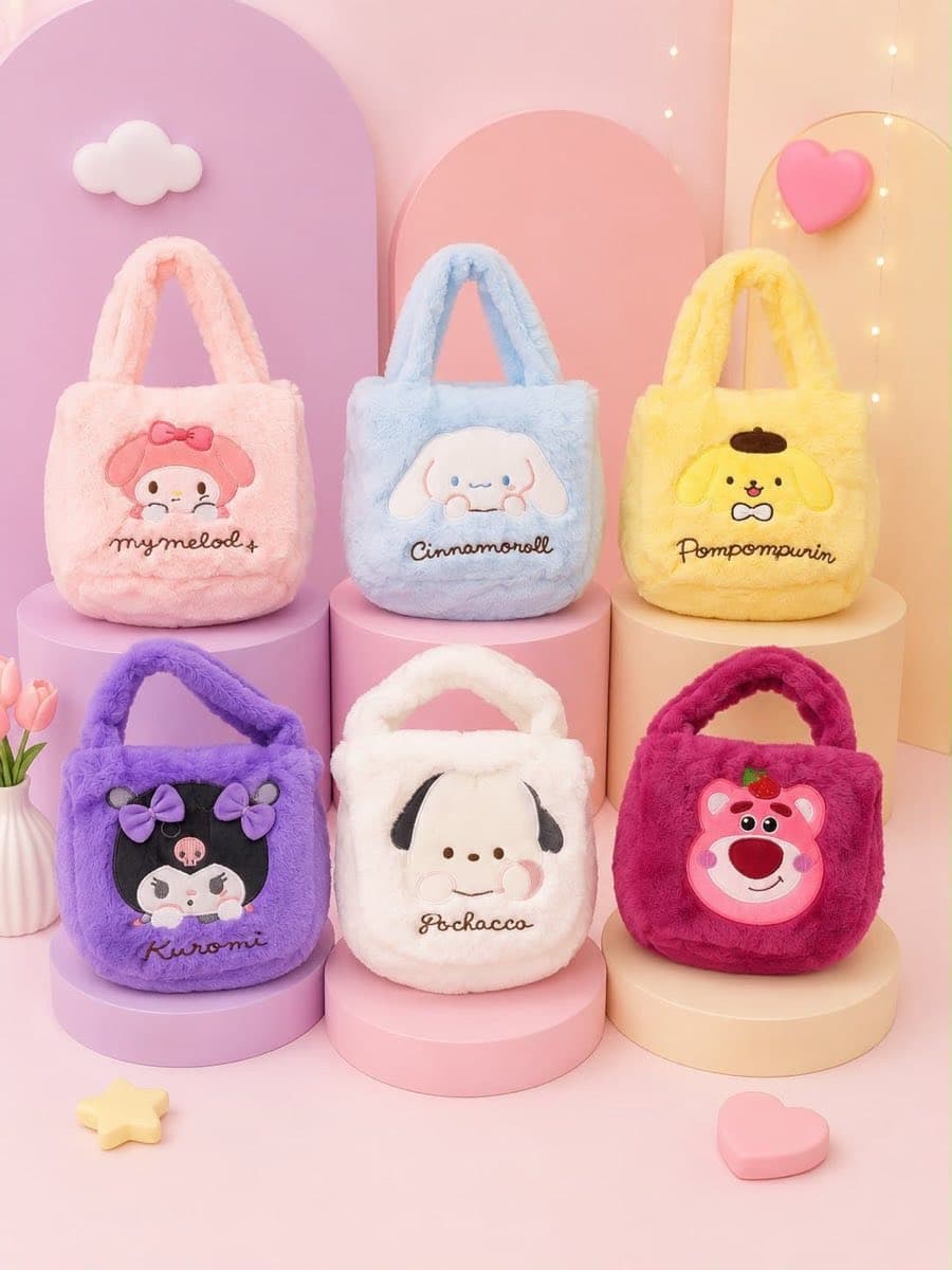 Bolso Peluche Personajes
