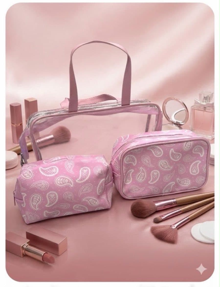 Set de Cosmetiqueras x3